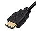 IBEST Gold Plated HDMI to VGA Video Converter Adapter Cable For PC Laptop HDTV Projectors HDMI Input Devices Etc 1080P-Black
