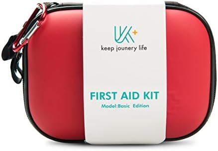 Keep Journey Life KJLPortable First Aid Kit Ultralight, Medical Survial Bag Mini Emergency Carry on the Go for Survival Emergency,Hiking,Travelling,Sporting,School Outdoor Activities and Home
