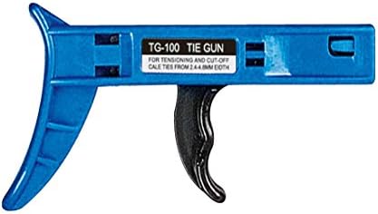 Nylon cable tie help gun for fastening cable ties and wires quickly cable tie gun TG-100