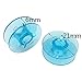 YEQIN 10 Plastic Bobbins for Pfaff Home Sewing Machines #9033p (Blue)