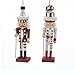 Kurt Adler 1 Set 2 Assorted 6 Inch Hollywood Nutcracker With Snowmen Ornaments