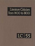 Literature Criticism from 1400 to 1800, , 0787632708