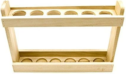 Support Bois Tubes Eprouvette Taille Unique Amazon Fr Cuisine Maison