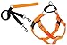 Freedom No-Pull Dog Harness Training Package, Large, Neon Orange