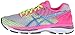 ASICS Women's Gel-Nimbus 18 Running Shoe, Silver/Titanium/Hot Pink, 9.5 M US