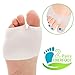 Metatarsal Pads Ball of Foot Cushions- Soft Gel Ball of Foot Pads - Mortons Neuroma Callus Metatarsal Foot Pain Relief Bunion Forefoot Cushioning Relief Women Men (Type 1)