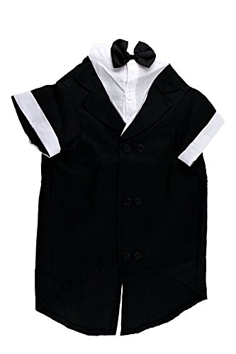 Black Formal Dog Tuxedo Costume by Midlee