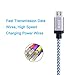 Atill Micro USB Cable 3 Pack 6ft High Speed Nylon Braided Charging Cord for , for Samsung, Nexus, LG, HTC, Motorola, Android Smartphones, Tablets and More