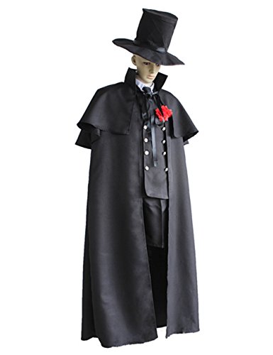 Marutuki 黒執事 くろしつじ コスプレ衣装 6点セット シエル ファントムハイヴ コスチューム ハロウィン Cosplay イベント パーティー 仮装 メンズ 男性 ブラックの買取価格 相場 高価買取なら買取一括比較のウリドキ