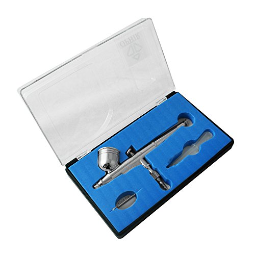 OPHIR Dual Action Airbrush 0.3mm Nozzle Spray Gun Model Body Art Paint Tool AC004A