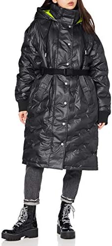 (ディーゼル) DIESEL レディース ウィンタージャケット DIESELロゴ ロングダウンジャケット A008340LAZX