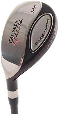 New Nickent Genex 3DX Hybrid #5 26 SR 2.5 Senior Flex Graphite LEFT HANDED