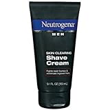 Neutrogena Men Skin Clearing Shave Cream-5.1 oz (Pack of 5)