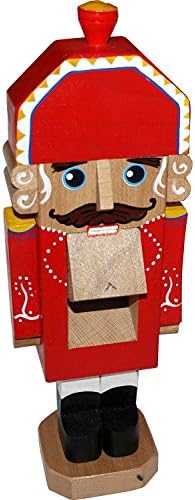 Nutcracker Soldier - Real Working Handcrafted Wooden Figure - Solid Beech Wood -13" Tall - Unique Gift