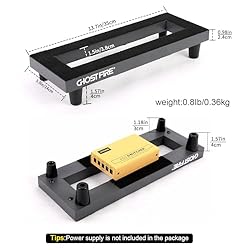 Ghost Fire Guitar Pedal Board Aluminum Alloy 0.8lb