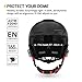 Swagtron Snowtide Bluetooth Ski & Snowboard Helmet with Audio, SOS Alert, Walkie-Talkie/Push-to-Talk (Unlimited Range) & More (Black)