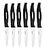 GAOGAO Kitchen Bar Ceramic Steak Knife Super Sharp Knifes 6 Pcs Kitchenware