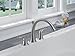 Delta Faucet Lahara 2-Handle Widespread Roman Tub Faucet - Brushed Nickel - Stainless T2738-SS