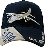 US Air Force 'C-130 Hercules' Embroidered Ball Cap