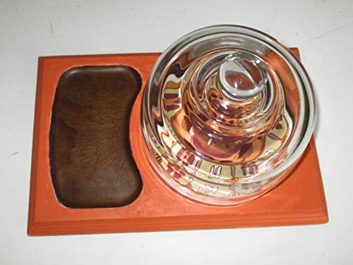 Up Cycled Vintage, Cheese Board, Orange, natural All Wood, Designer Ceramic Tile, Kitchen Decor, Table Decor, Wine and Cheese, Cheeses, Snacks, Dips, Spreads, Dining and Serving