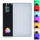 RGB Led Video Light CRI 96+ 360° Full Color 9