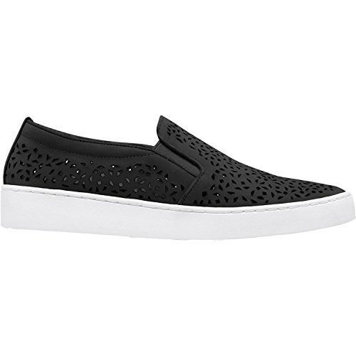 Vionic Womens Splendid Midi Perf Slip-On Loafer Black Size 8.5