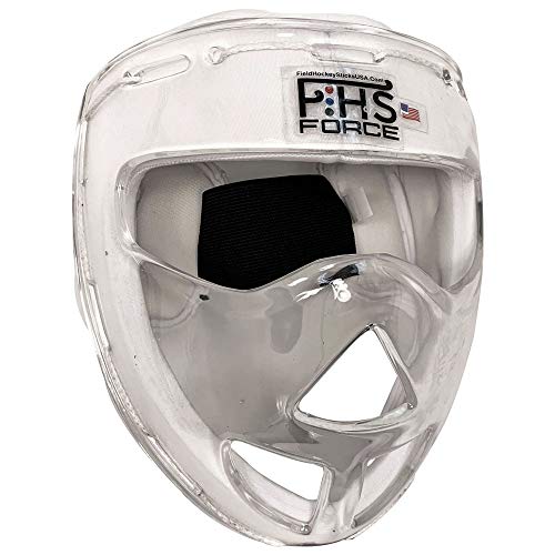 Field Hockey Face Mask Force Clear Transparent Penalty Short Corner