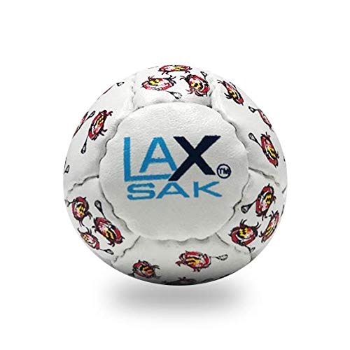 image for Lax Sak 2 Pack Mini Crabs Lacrosse Training Balls. Same Weight & Size 