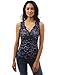 PattyBoutik Women Scallop V Neck Floral Lace Blouse