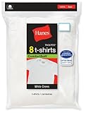 Hanes Boys Crew Cotton Tagless T-Shirts (8 Pack)