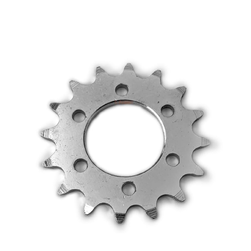 28T Bicycle Fixed Sprocket For Brake Disc Mount Big Chain Wheel For Fixed Gear Bike 28 Tooth Sprocket For #410 Bicycle Chain (16T)
