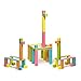 60 Piece Tegu Magnetic Wooden Block Expansion Pack Extra Large, Tints