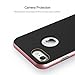 iPhone 7 Case, Rock [Royce] - Black & Rose Gold [Ultra Thin][Heavy Duty][Metal Texture Side Buttons][Dual Layered][Slim Fit][Hard PC + Soft TPU] for Apple iPhone 7 (2016)