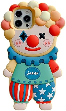YAKVOOK Ugly Case Compatible with iPhone 11,3D Kawaii Clown Cartoon Fun  Women Girls Cute Soft Silicone Shockproof Protector for iPhone 11 price in  UAE | Amazon UAE | kanbkam