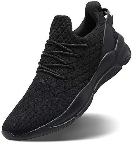 all black non slip tennis shoes