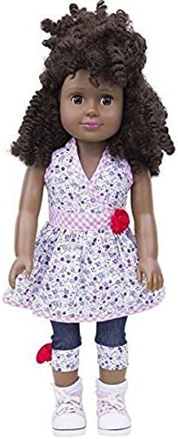 My Muse Dolls Medium Tone Multicultural Doll, Curly Hair