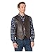 Scully Men's Leather Vest Brown X-Large