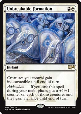 Magic: The Gathering - Unbreakable Formation - Ravnica Allegiance