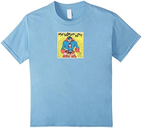 unisex-child T-shirt Classic Superhero The Mighty Mite 1944 8 Baby Blue