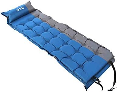 Moisture-proof foldable Inflatable bed --- Can Be Stitched High Rebound Automatic Inflatable Pad Outdoor Tent Sleeping Mats Moisture-proof Pad Individual Camping Air Cushion 195 * 65 * 5cm --High quality can be stitched Inflatable bed
