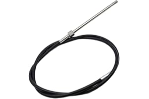 Floweringbeter Boat Steering Cable For Rotary Outboard Station Helm Kits Resistant Outer Sheath Reinforced Inner Cable Reliab