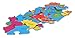 GeoToys GeoPuzzle World (Spanish Edition) - Educational Geography Game - Map Game and Jumbo Puzzle for Sensory Learning, Geography Learning, and Spanish Language Learning Fun!