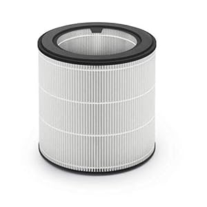 PHILIPS Series 800 HEPA Filter FY0194/10 for Air Purifiers (White and Black)