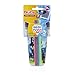 Nuby 3-Pack Stackable Printed Wash or Toss Straw Cups, 10 Ounce, Styles May Vary, Multi (94042)