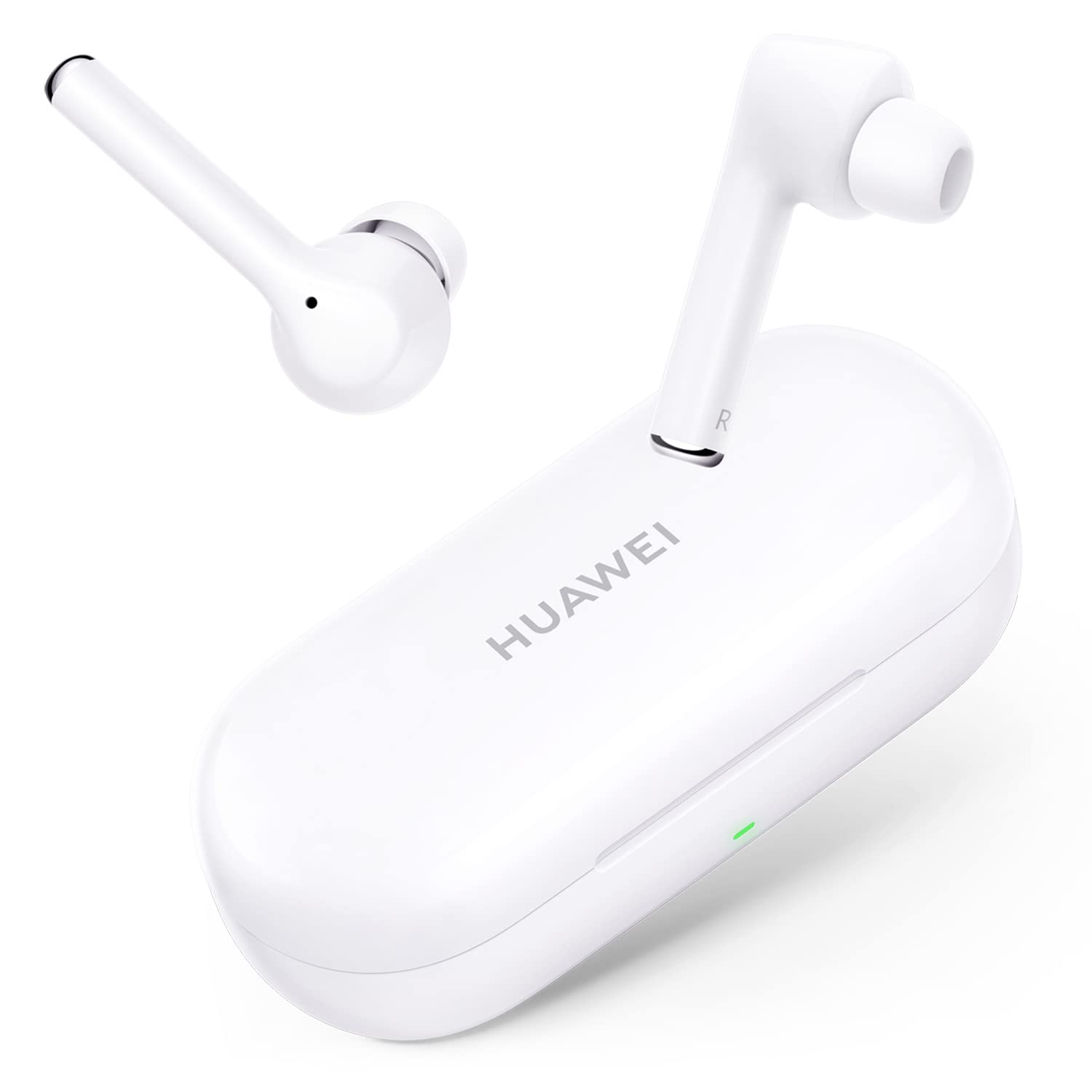 HUAWEI FreeBuds 3i - Wireless Earbuds with Ultimate Active Noise Cancellation (3-mic System Earphones, Fast Bluetooth Connection, 10mm Speaker, Pop to Pair), White, One