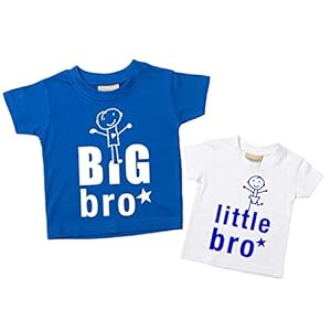 60 Second Makeover Limited Big Bro Kleiner Broer T-shirt set Brother T-shirts FrĆØres Baby All Petit kinderen blauw ofā¦