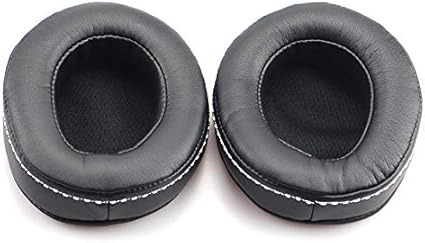 Amazon Seninhi に適合する Denon Ah D600 D7100 用の クッション ヘッドフォン対応 ヘッドフォン イヤパッドカバー 交換用 イヤークッション 耐久性 軽量 柔軟 2個 黒 Seninhi イヤーパッド