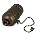 RDEXP Vintage Lamp Socket with Pull Chain AC 110-240V E27 Light Bulb Edison Pendant Holder Switch (Antique Bronze)