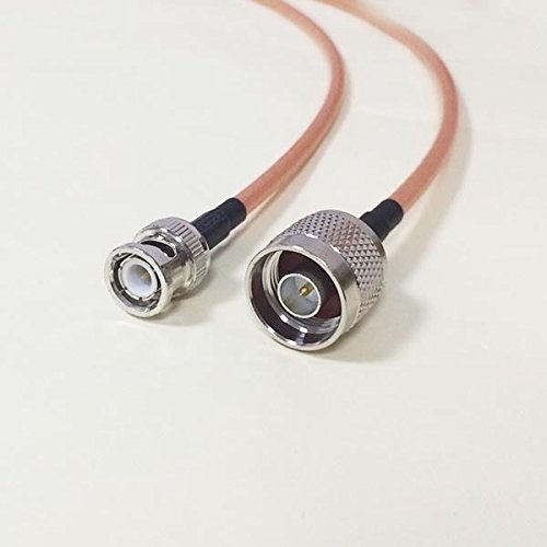 20inch N type male plug to BNC male RF pigtail cable RG142 50cm NEW high quality Good Quality Fast USA Shipping