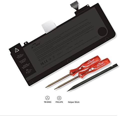Atabyone 6000mAh Laptop Replacement Battery for Apple MacBook Pro 13 inch A1278 (Early 2011 2012 Late 2011 Mid 2009 2010 version) A1322 020-6764-A 020-6765-A Laptop Battery -10.95V/65.5Wh